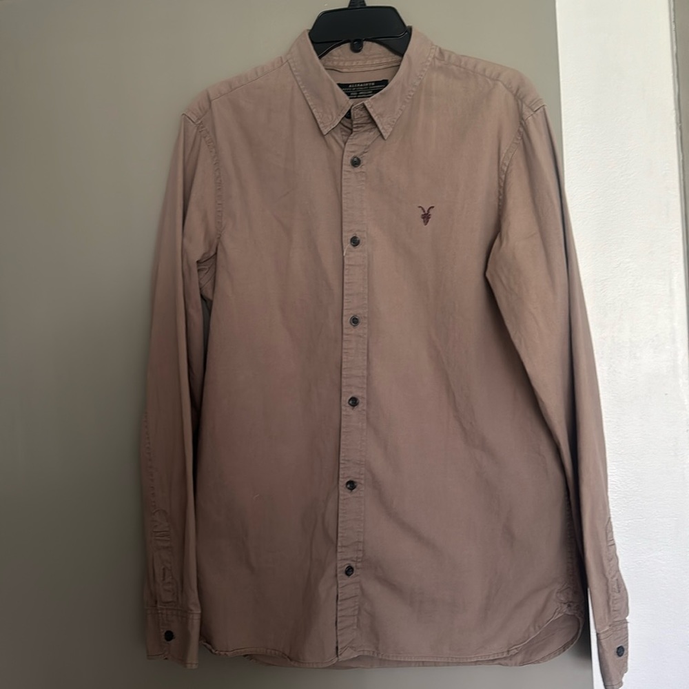 AllSaints Hawthorne Long Sleeve Shirt